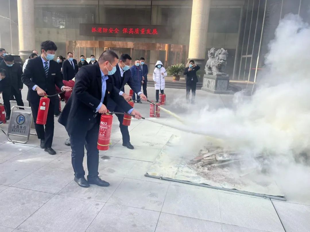 抓消防安全 保高质量发展——禹龙科技服务公司开展消防演习活动 抓消防安全 保高质量发展——禹龙科技服务公司开展消防演习活动