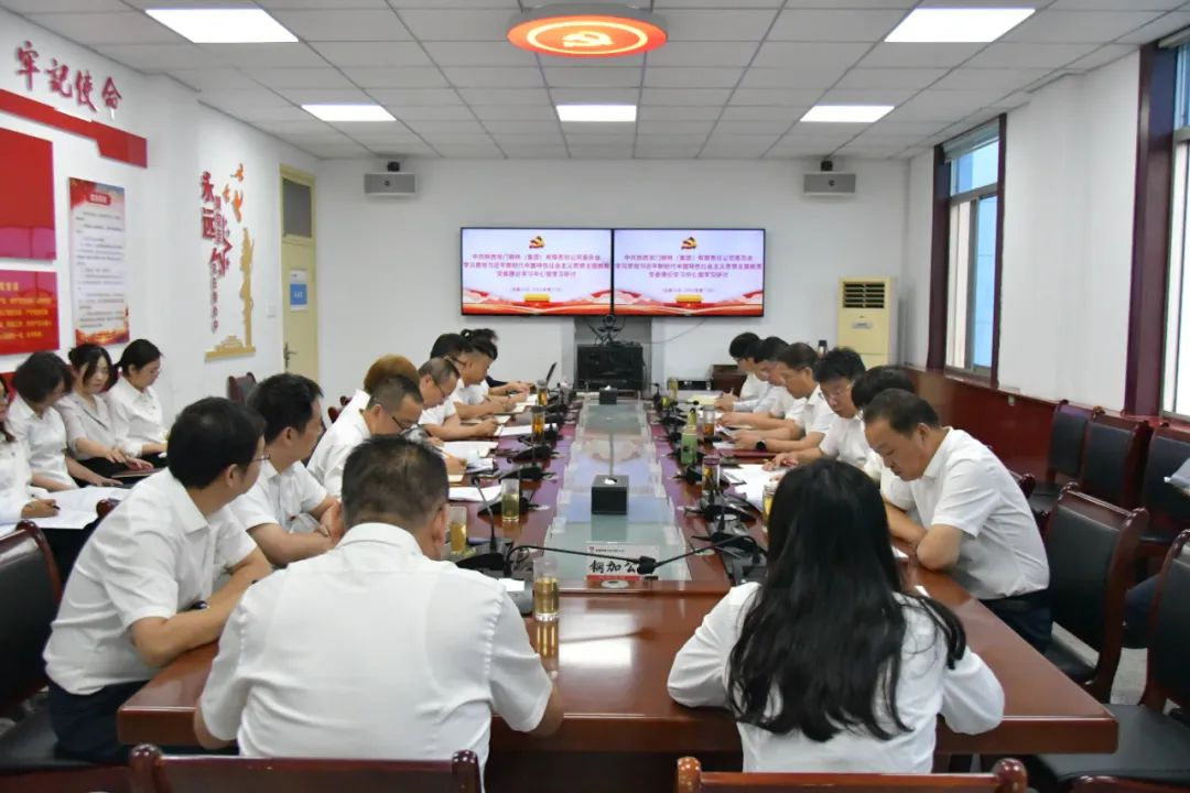 龙钢集团党委开展学习贯彻习近平新时代中国特色社会主义思想主题教育专题民主生活会会前集中学习 龙钢集团党委开展学习贯彻习近平新时代中国特色社会主义思想主题教育专题民主生活会会前集中学习