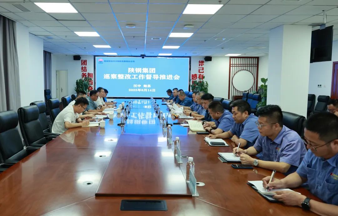 武军强到汉钢公司督导巡察整改工作并开展形势任务教育