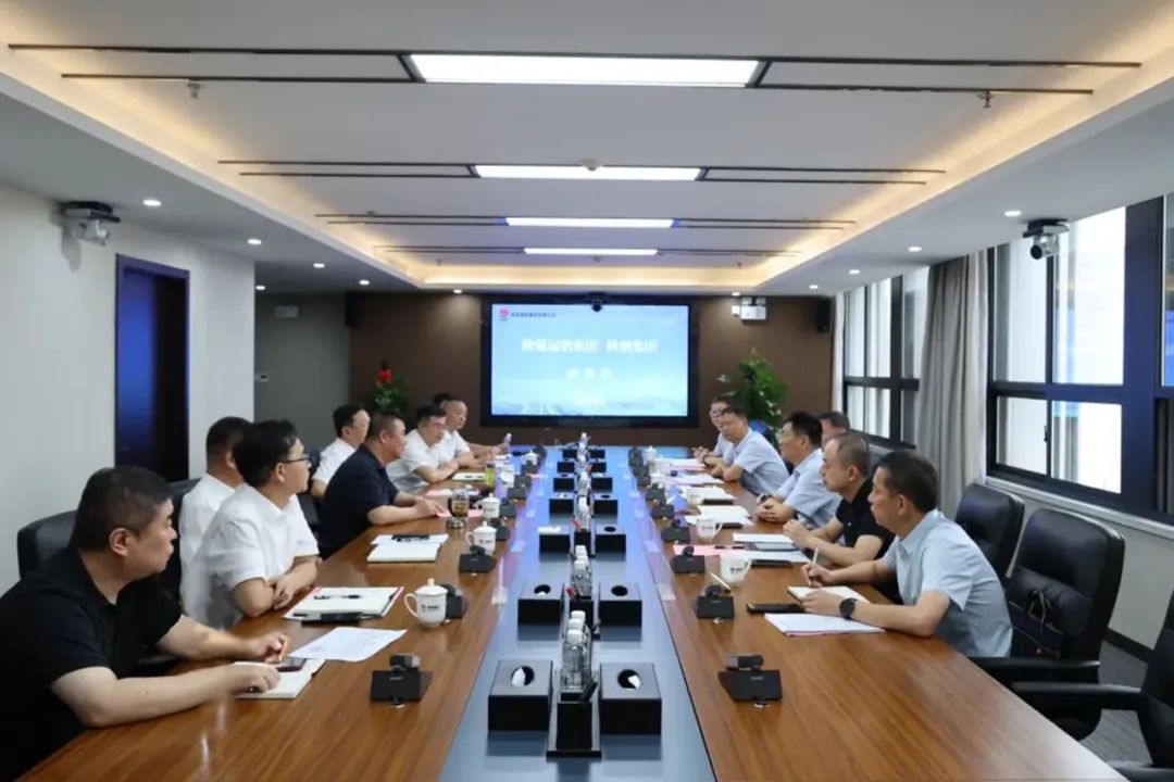 陕煤运销集团陈西平一行来访陕钢集团