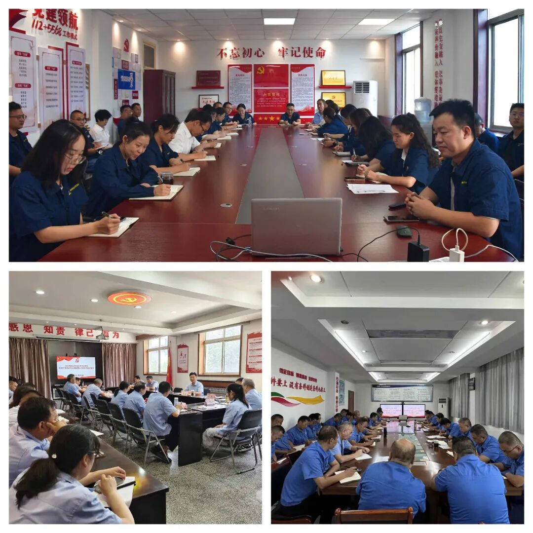 龙钢集团召开党委理论学习中心组学习扩大会传达学习陕钢集团重要会议精神