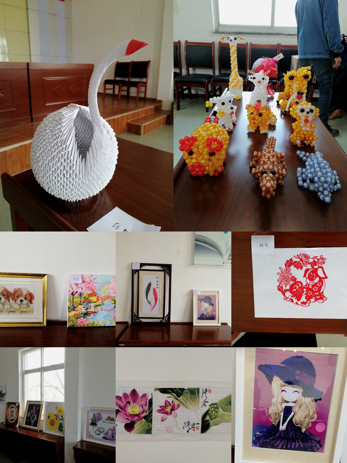 凝女工智慧 展华冶风采——记华冶公司女职工手工艺作品展 凝女工智慧 展华冶风采——记华冶公司女职工手工艺作品展
