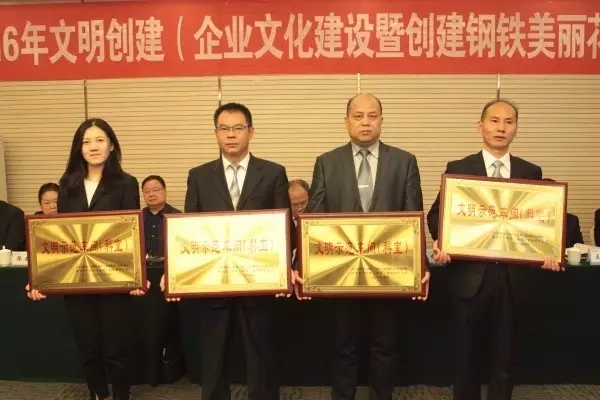 龙钢集团召开2016年文明创建（企业文化建设暨钢铁美丽花创建）推进会