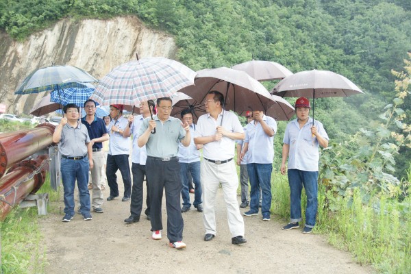 陕钢集团党委书记李永刚到大西沟矿业公司调研 陕钢集团党委书记李永刚到大西沟矿业公司调研