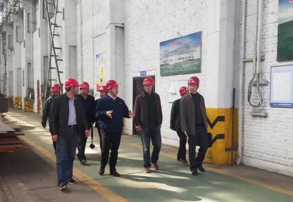 渭南市安监局到华冶公司调研“双重预防机制建设”工作 渭南市安监局到华冶公司调研“双重预防机制建设”工作