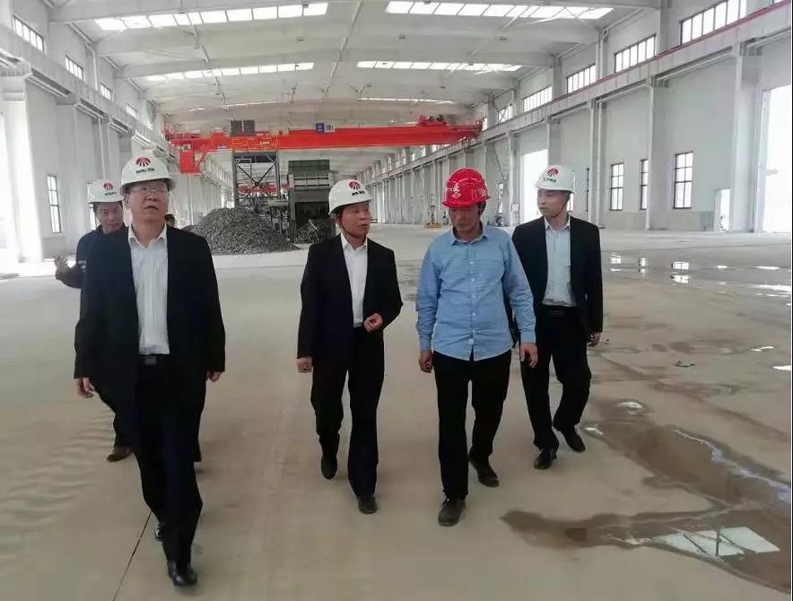 唐鑫一行到宝轧公司汉中废钢基地调研指导工作 唐鑫一行到宝轧公司汉中废钢基地调研指导工作