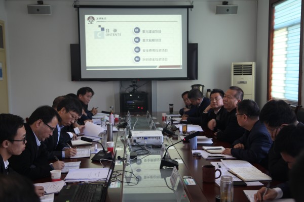 龙钢集团召开2019年投资计划评审会