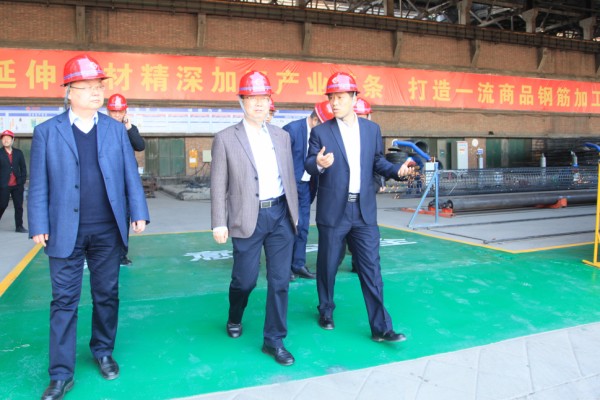 龙钢集团钢材深加工产品打入西安市政建设领域 龙钢集团钢材深加工产品打入西安市政建设领域