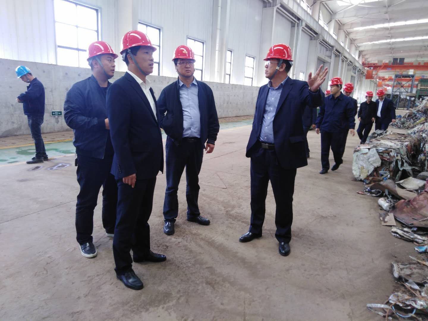 唐鑫到宝轧公司汉中分公司调研安全工作 唐鑫到宝轧公司汉中分公司调研安全工作