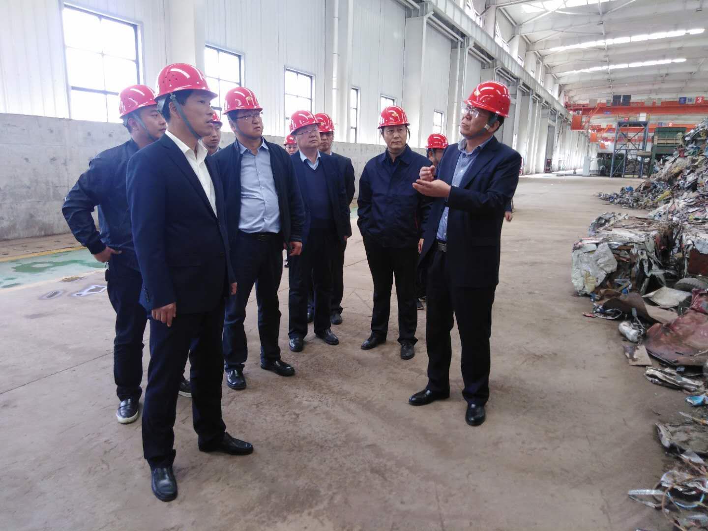 唐鑫到宝轧公司汉中分公司调研安全工作 唐鑫到宝轧公司汉中分公司调研安全工作