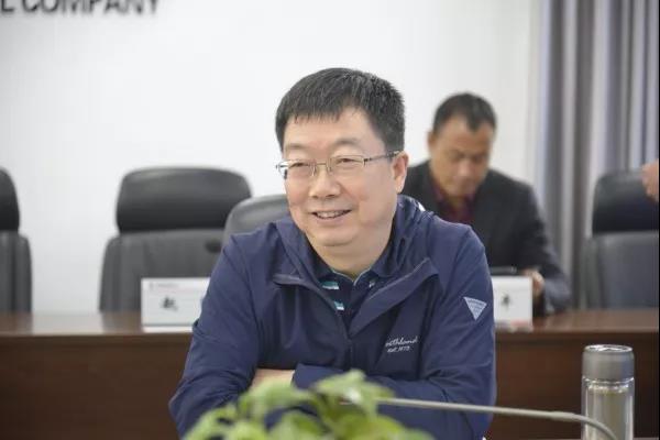 杨召朋陪同西安市政道桥建设公司薛健一行调研钢渣处理项目 杨召朋陪同西安市政道桥建设公司薛健一行调研钢渣处理项目