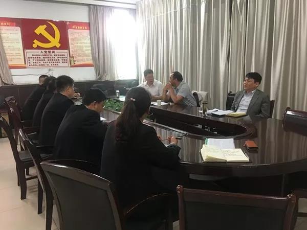 杜东兴到禹宏置业公司进行治亏创效专题调研