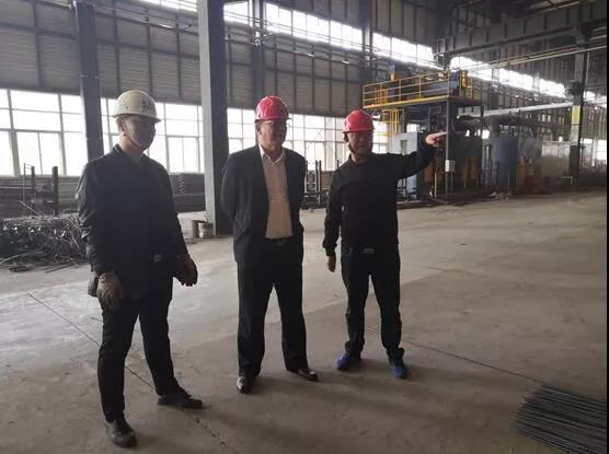 唐鑫到钢加公司韩城基地调研 唐鑫到钢加公司韩城基地调研
