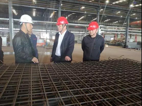 唐鑫到钢加公司韩城基地调研 唐鑫到钢加公司韩城基地调研