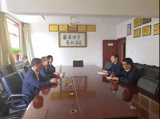 唐鑫一行调研华富新能源公司党建工作 唐鑫一行调研华富新能源公司党建工作