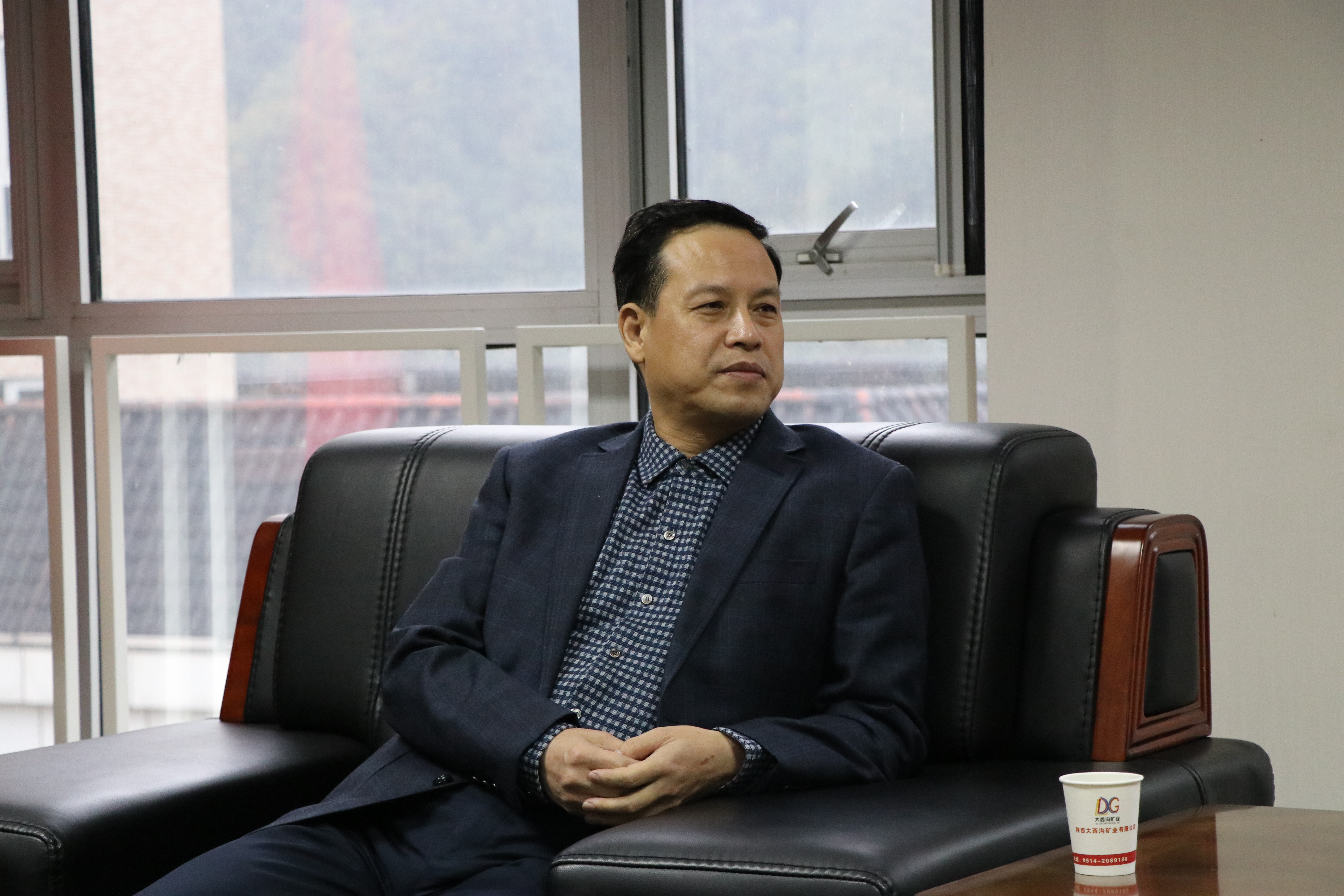 陈璇到大西沟矿业公司调研