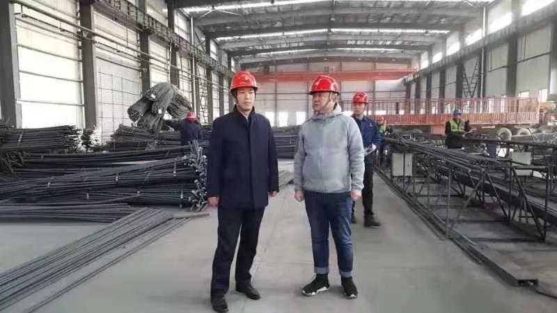 杨召朋深入钢加公司韩城基地调研 杨召朋深入钢加公司韩城基地调研