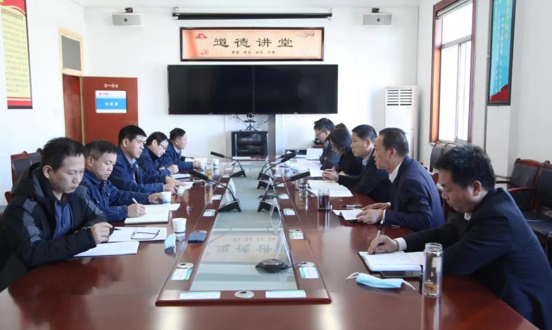 杨召朋调研指导华冶公司2021年工作 杨召朋调研指导华冶公司2021年工作