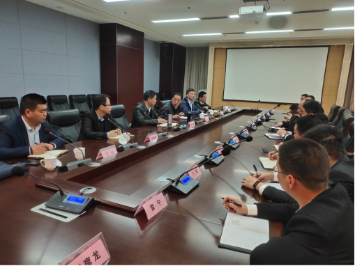 杨召朋调研指导禹拓公司工作 杨召朋调研指导禹拓公司工作