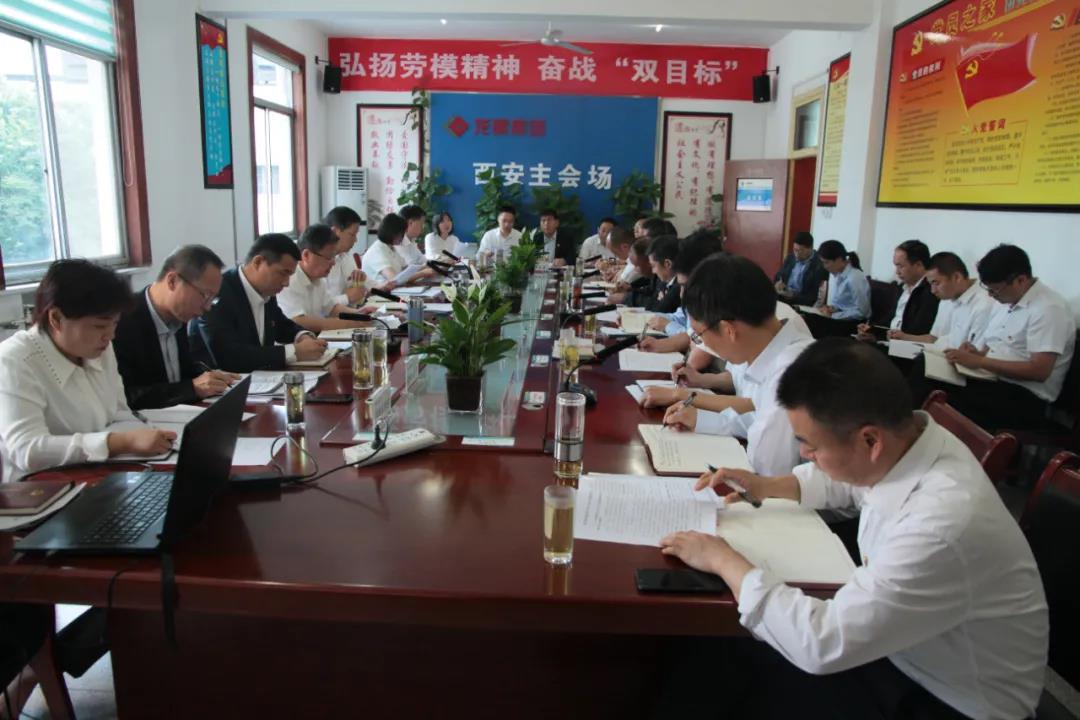 龙钢集团公司党委召开5月份党群工作例会 龙钢集团公司党委召开5月份党群工作例会