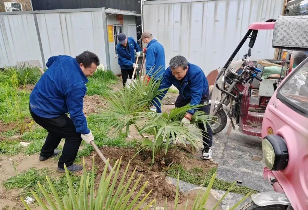 红光物流公司:春风添新绿,共筑生态园区 红光物流公司:春风添新绿,共筑生态园区